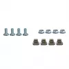 EFB-Elektronik Juego de escuadras para bandejas 1/2/3HE, 2 uds., RAL7035 gris claro