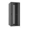 EFB Armario de servidor 19 pulgadas PRO 47U 600x1200 mm, puerta frontal perforada 1 pieza, puerta trasera 2 piezas, RAL 7035