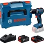 BOSCH Atornillador a batería GSR18V-52 con 2 baterías 18 Volt 4,0 Ah y 2,0 Ah en L-BOXX (venta minorista)
