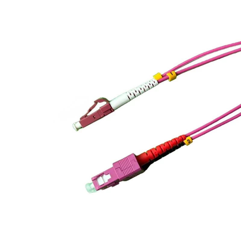 Grafenthal Cable de fibra óptica OM4 LC/UPC-SC/UPC LSZH 2,00m violeta