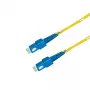 Grafenthal Cable de Fibra Óptica OS2 SC/UPC-SC/UPC LSZH 1,00m Amarillo