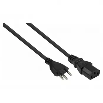 Kabelmeister Cable de Alimentación Suizo Type J SEV 1011 a IEC C13 Negro 1,8m