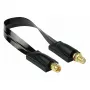 Kabelmeister Pasamuros coaxial de RF, conector SMA macho a conector SMA hembra, negro, 0,2 m