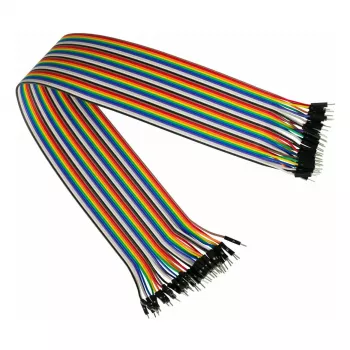 Kabelmeister Jumper Wire 40-Pin, cables separables para Arduino, Raspberry Pi, etc., macho a macho