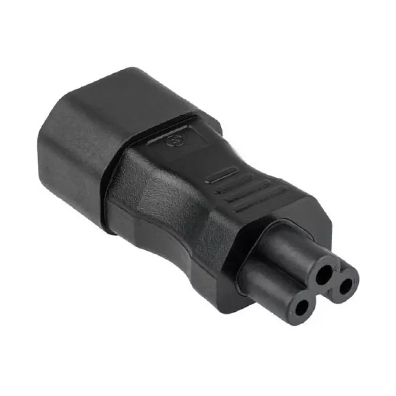 Kabelmeister Cable Adaptador de Alimentación C14 a C5 0,2m Negro