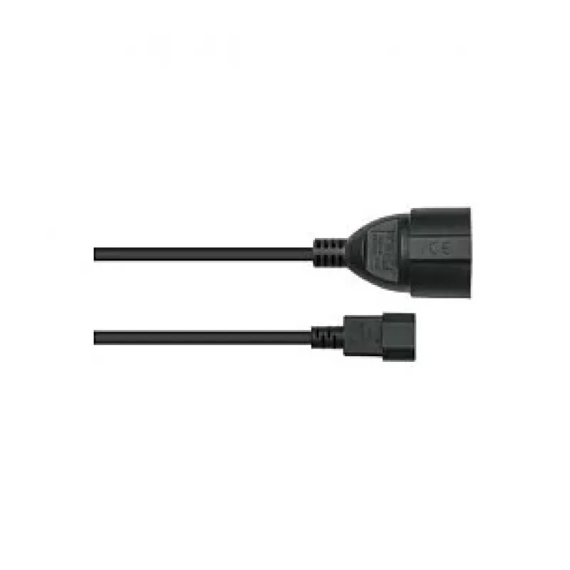 Kabelmeister Cable de alimentación C14 a toma Schuko negro 1m