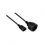 Kabelmeister Cable de alimentación C14 a toma Schuko negro 1m