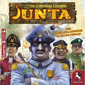 Pegasus Spiele Junta juego de mesa - Estrategia, faroleo, negociación - a partir de 16 años - 4-7 jugadores - 120-240 min