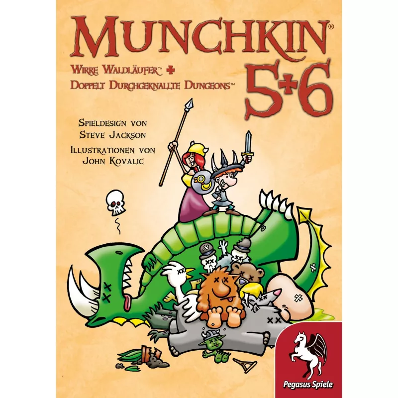 Pegasus Spiele Munchkin 5+6 expansión