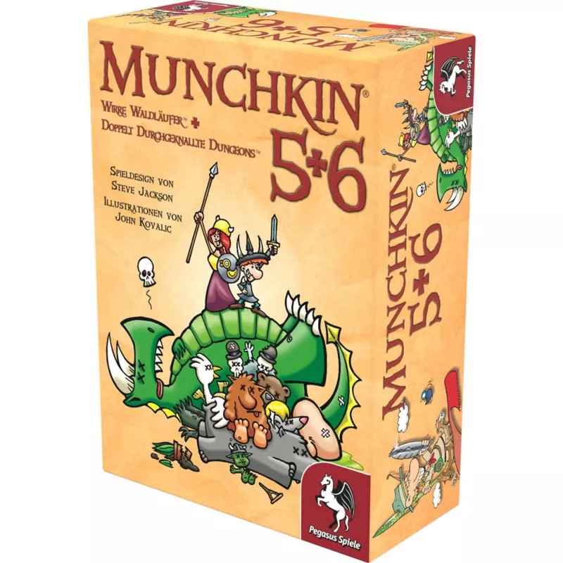 Pegasus Spiele Munchkin 5+6 expansión