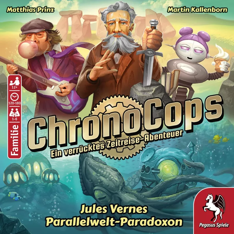 Pegasus Spiele ChronoCops - Jules Vernes Parallelwelt-Paradoxon