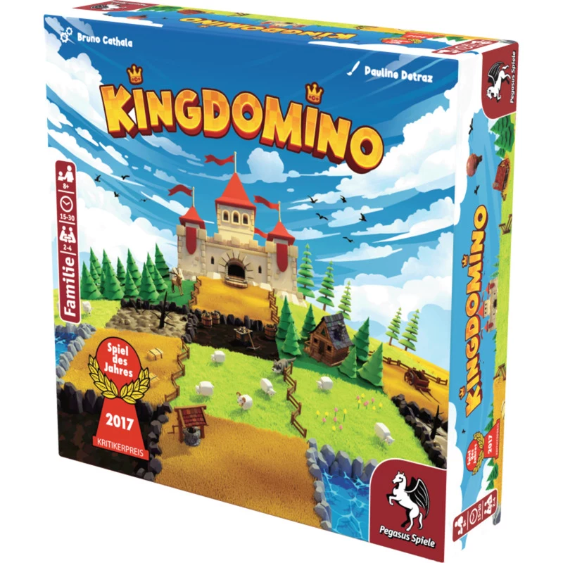 Pegasus Spiele Kingdomino nueva edición juego del año 2017