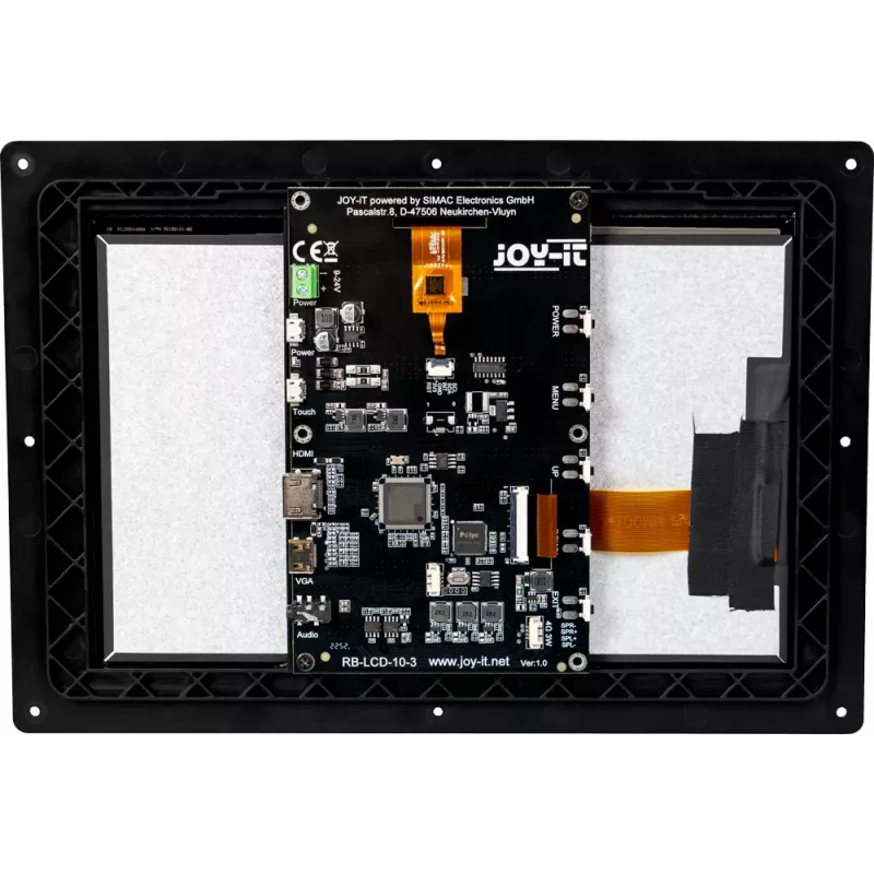JOY-IT RB-LCD10-3 monitor táctil IPS de 10,1