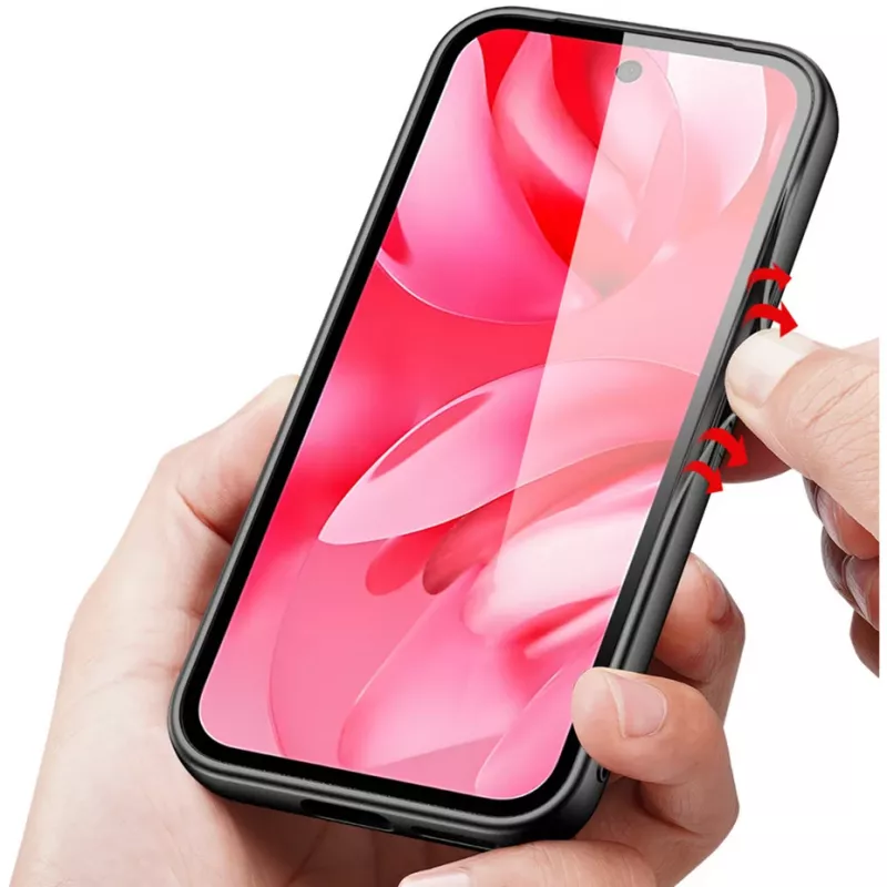 Nevox StyleShell NYLO Funda para Google Pixel 10a, Negro
