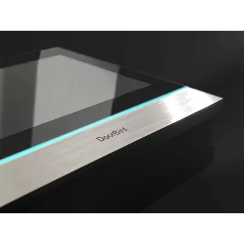 DoorBird Estación interior de vídeo IP A1104T Acero inoxidable V4A Negro