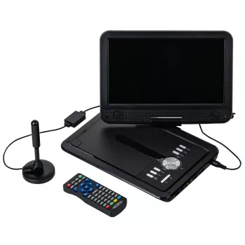 REFLEXION DVD1025 Reproductor de DVD con HDMI, USB, escalado Full HD 1080p, Negro