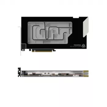 Thermal Grizzly DeltaMate 5080 Astral bloque de agua para GPU, ARGB, con backplate - acrílico, negro