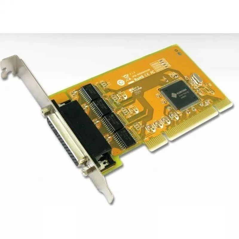 Tarjeta serie Sunix SER5056A-B PCI 4 puertos RS-232 con soporte Low-Profile
