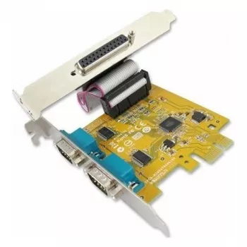 SUNIX MIO6479A Adaptador PCIe 2.0 serie-paralelo - 2x RS-232 DB9, 1x paralelo DB25