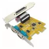 SUNIX MIO6479A Adaptador PCIe 2.0 serie-paralelo - 2x RS-232 DB9, 1x paralelo DB25