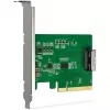 ICY DOCK EXLink MB409A5 Adaptador MCIO 8i (SFF-TA-1016) a PCIe 5.0 x8 con Redriver