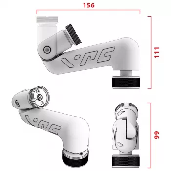 Virpil Controls Extensión Z para joystick de vuelo