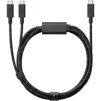 Native Union Belt Cable 2en1 USB-C a USB-C 2m 140W Cosmos