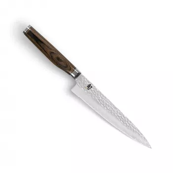 Kai Shun Premier Tim Mälzer Serie Cuchillo multiusos de borde dentado, 16,5 cm (6,5 pulgadas)
