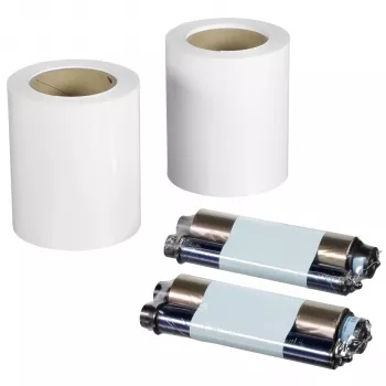Mitsubishi CK-K 76 R HG kit de papel fotográfico y cinta 10x15cm 640 impresiones / 15x20cm 320 impresiones brillo