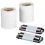 Mitsubishi CK-K 76 R HG kit de papel fotográfico y cinta 10x15cm 640 impresiones / 15x20cm 320 impresiones brillo