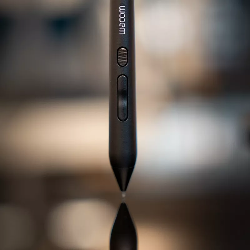 Wacom Art Pen 2 - lápiz giratorio de 360 grados para Intuos Pro, Intuos5, Intuos4, Cintiq - negro