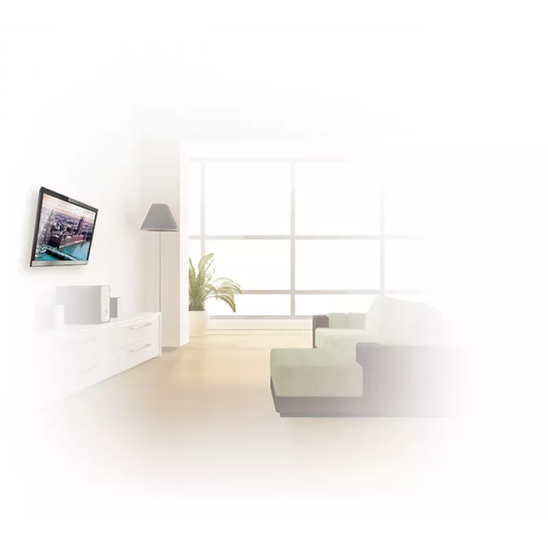 B-TECH Ventry BTV501 soporte de pared 225x200 - 40 kg negro