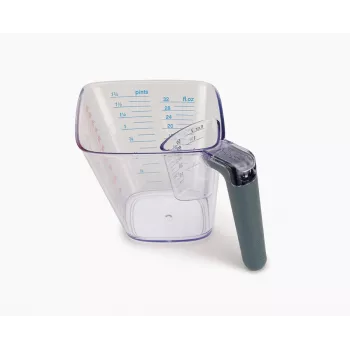 Joseph Joseph Align set de 2 vasos medidores Easy-Read gris