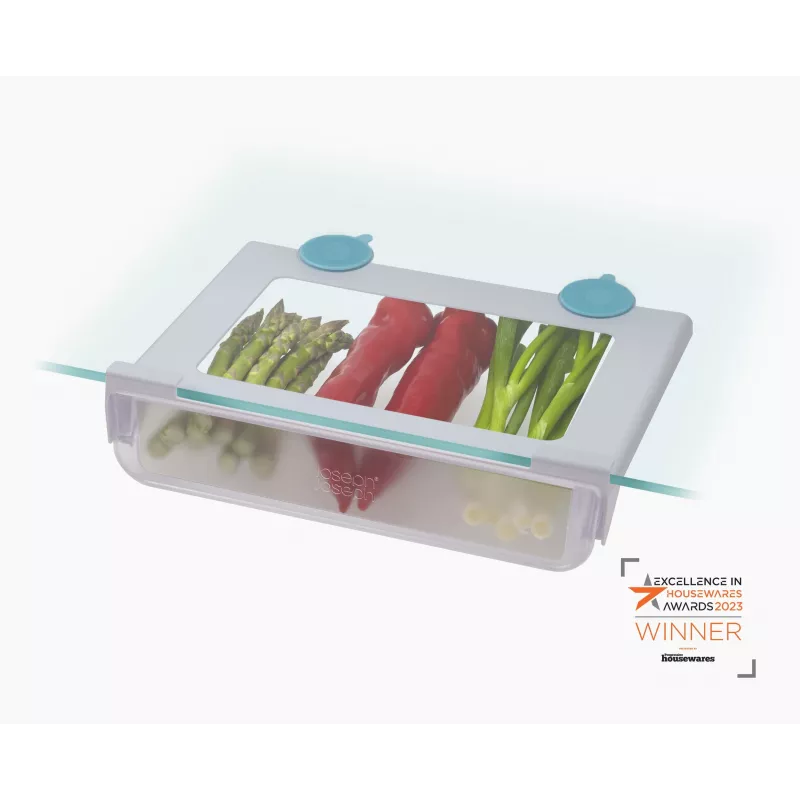 Joseph Joseph FridgeStore cajón de almacenamiento transparente para bajo estante