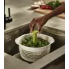 Joseph Joseph Spindola escurridor de ensalada giratorio para fregadero verde