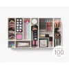 Joseph Joseph Viva set organizador de cajón de maquillaje de 12 piezas - gris/transparente