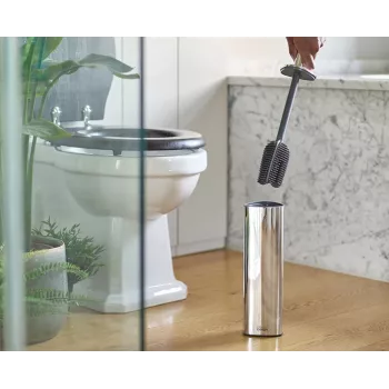 Joseph Joseph Flex 360 cepillo de inodoro de acero inoxidable