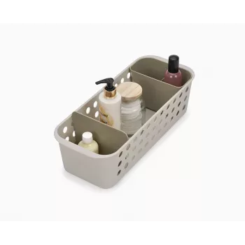 Joseph Joseph EasyStore cesta de almacenamiento de baño ecru