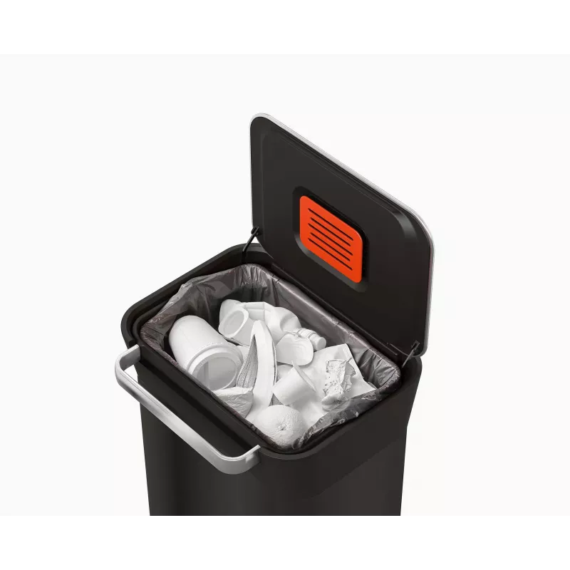 Joseph Joseph Titan 30L compactador de basura negro