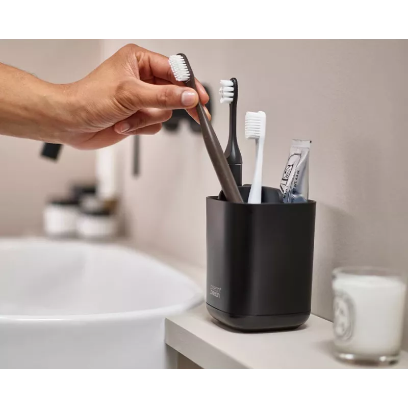 Joseph Joseph EasyStore Portacepillos de dientes Matt Black