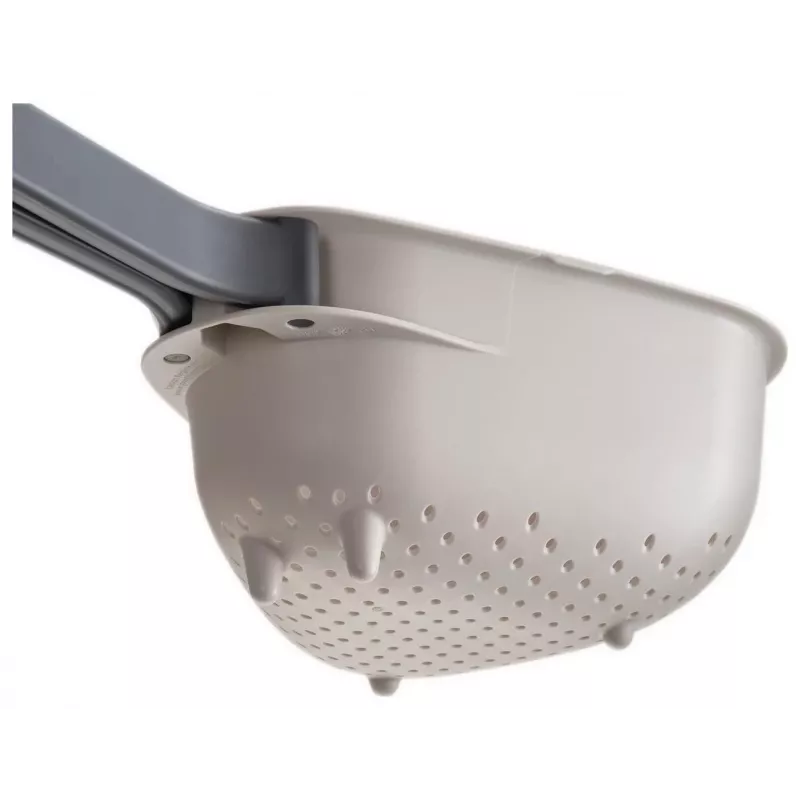 Joseph Joseph Droplet Colador grande con asas plegables, Blanco (1000007)