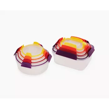 Joseph Joseph Nest Lock set de 8 recipientes para alimentos mixtos