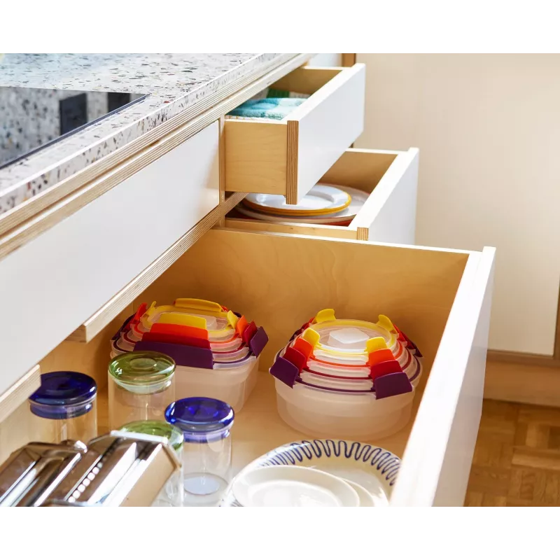 Joseph Joseph Nest Lock set de 4 recipientes redondos multicolor