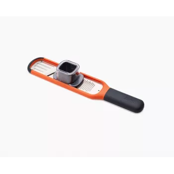 Joseph Joseph Handi-Grate mini rallador y rebanador 2 en 1 - naranja - acero inoxidable