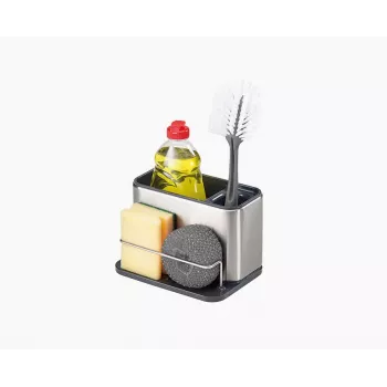 Joseph Joseph Surface organizador de fregadero de acero inoxidable, grande