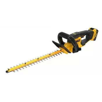 DEWALT DCMHT562P1 18V XR cortasetos a batería, cuchilla de 55 cm, capacidad de corte 19 mm, 1x5,0 Ah