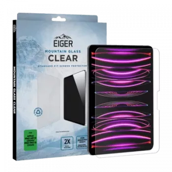 Eiger Premium Protector de pantalla de cristal templado para Apple iPad Pro 13