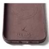 Mujjo Funda de piel para iPhone 17 Pro Max con MagSafe (Bronze Red)