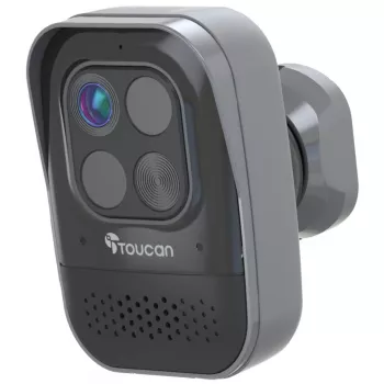 Toucan Cámara de seguridad inalámbrica PRO con detección de movimiento por radar