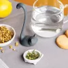 OTOTO Louie Cat Infusor de té en hoja suelta - Silicona gris